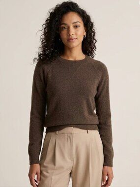 Quince Mongolian Shrunken Cashmere Sweatshirt